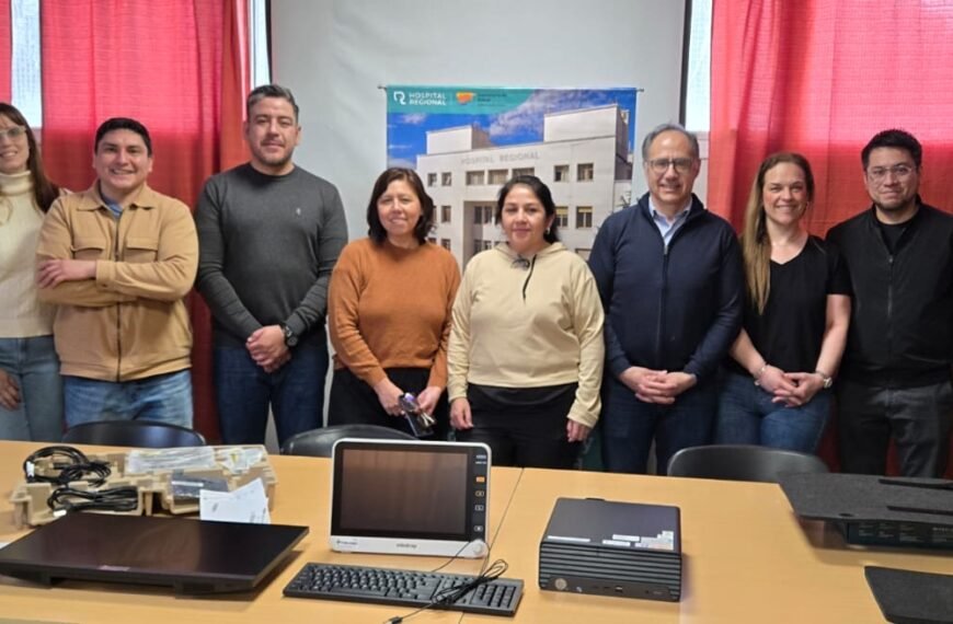 Concretaron una millonaria inversión en equipamiento para el Hospital Regional