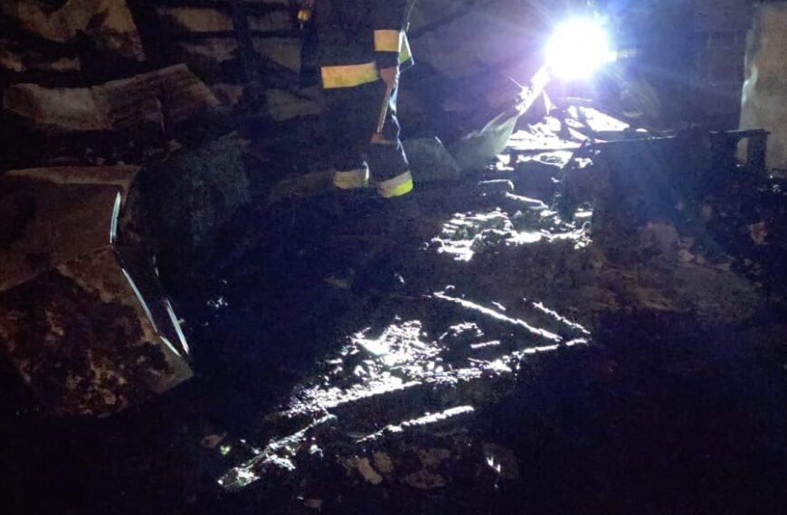 Incendio destruyó una vivienda en inmediaciones de la&hellip;