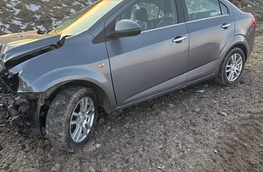 Triple choque en la Ruta 26: dos personas fueron trasladadas a una clínica