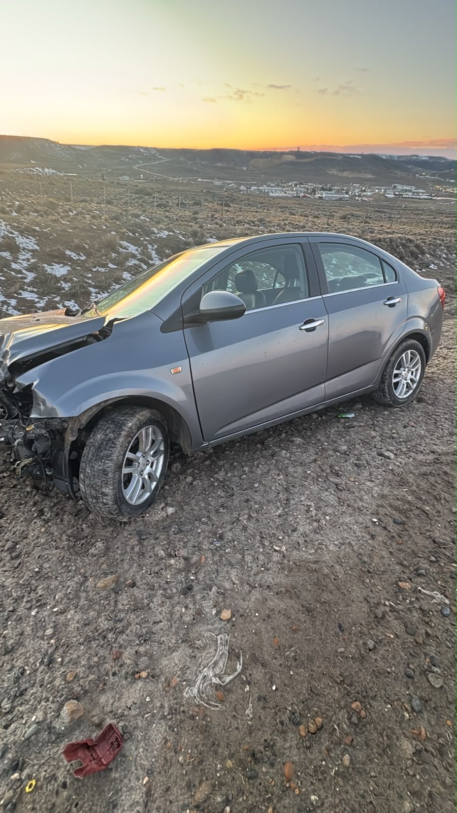 Triple choque en la Ruta 26: dos personas fueron trasladadas a una clínica