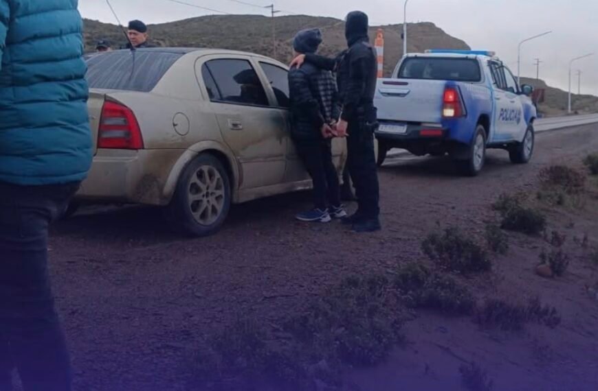 Dos Comodorenses demorados en Caleta Olivia por un…