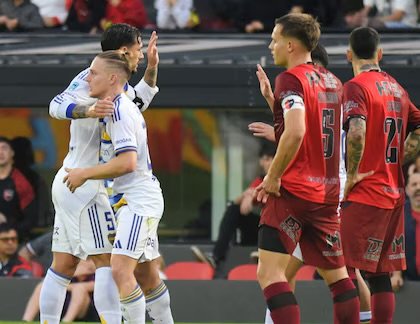 Boca igualó 2 a 2 ante Newell’s en Rosario