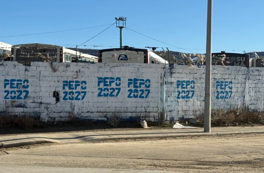 “Pepo 2027”: aparecen una de las primeras pintadas que lo proyectan a la intendencia