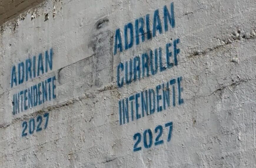 Las paredes de Comodoro ya empiezan a hablar de 2027: nuevas pintadas agitan la carrera por la Intendencia