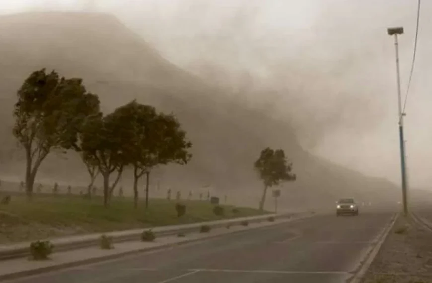 Alerta amarilla por fuertes vientos para este jueves en Comodoro