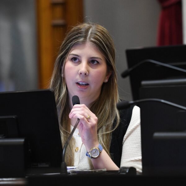 ​La senadora Andrea Cristina impulsó el tratamiento de proyectos para proteger a niños, niñas y adolescentes en el Senado de la Nación