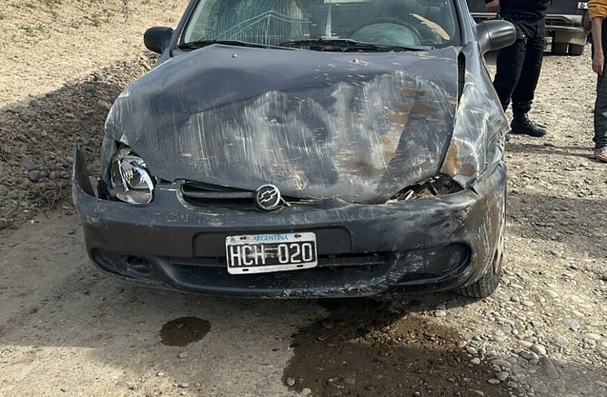 Volcó en el ingreso a La Mata y&hellip;