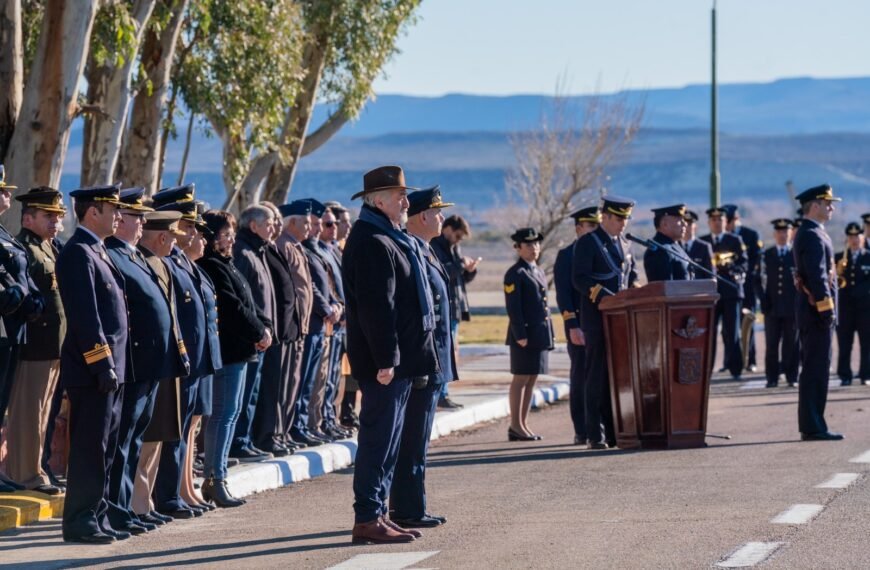 Othar acompañó a la Fuerza Aérea Argentina en el 114° aniversario de la institución