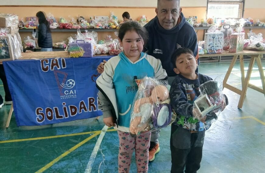 CAI Solidaria cerró su campaña del juguete con una gran fiesta para más de 200 niños