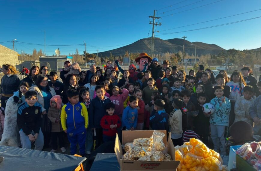 Después de siete años, el barrio René Favaloro volvió a celebrar el Día de del Niño