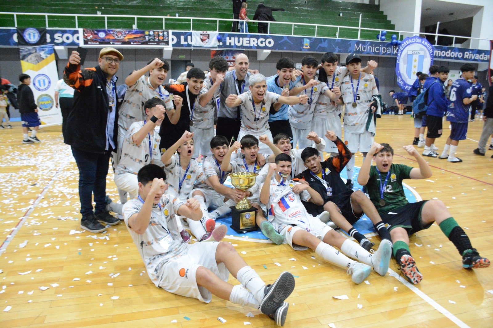 Rosario se llevó el Argentino C15 de Futsal ante Comodoro en los penales