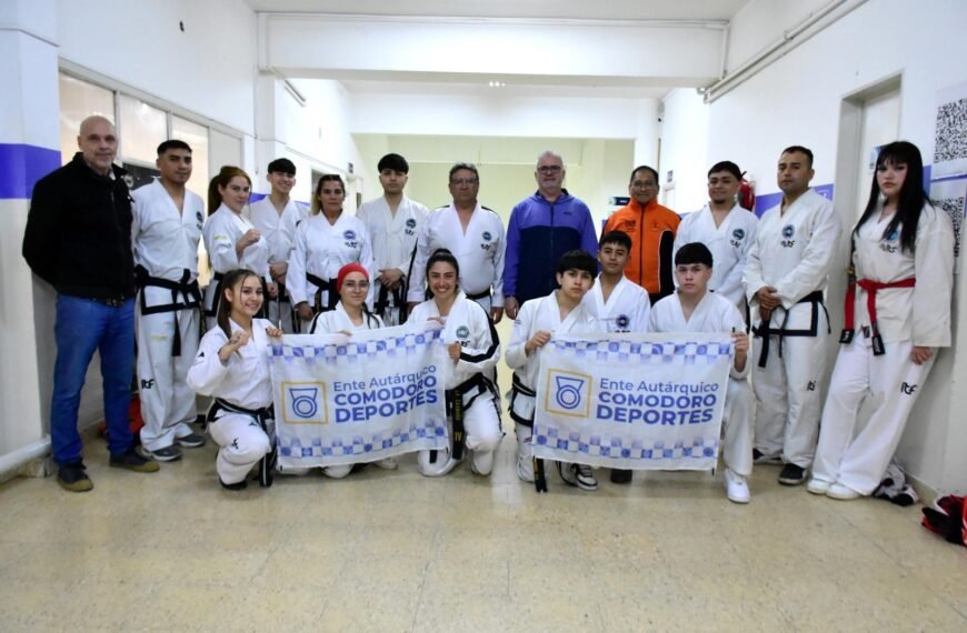 El tae kwon do comodorense rumbo a la…