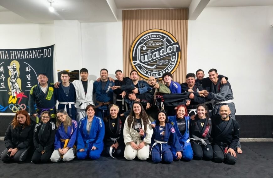 Jiu Jitsu Brasileño: Academia Lutador sigue creciendo en Comodoro