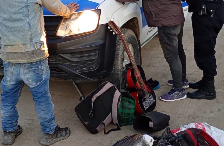 Dos hombres fueron aprehendidos tras intentar robar cables…