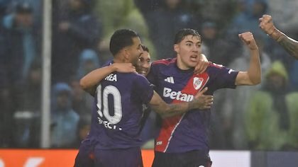 River ganó sobre la hora y Ponzio consiguió su tercer triunfo consecutivo