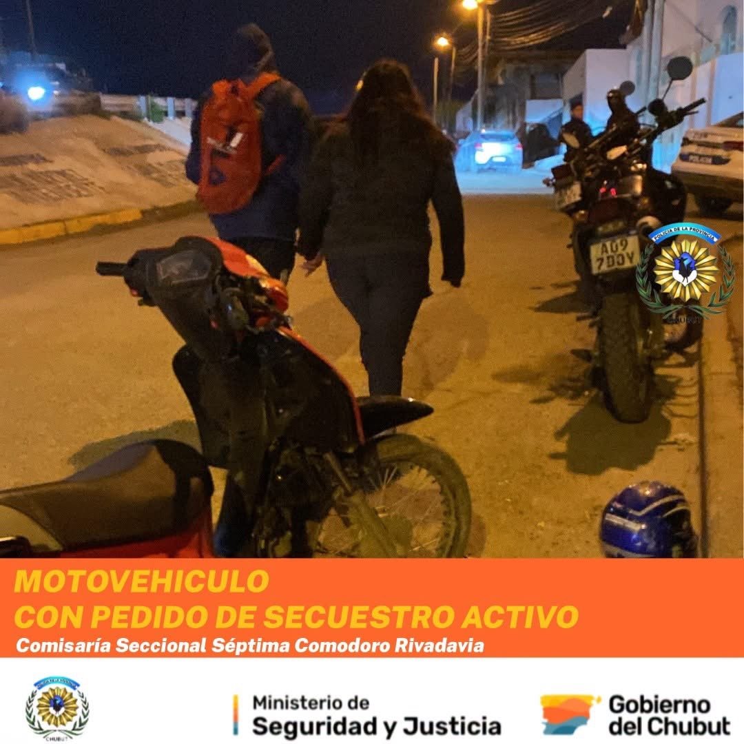 Recuperaron una moto con pedido de secuestro durante un control en barrio San Martín