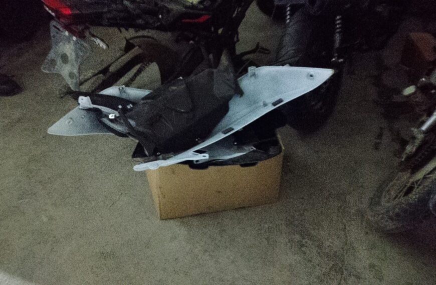 Recuperaron autopartes de motos robadas durante un allanamiento