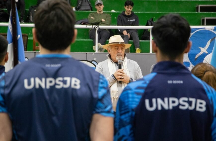Othar participó de la apertura del 8° Torneo Intersedes Universitarios de la UNPSJB
