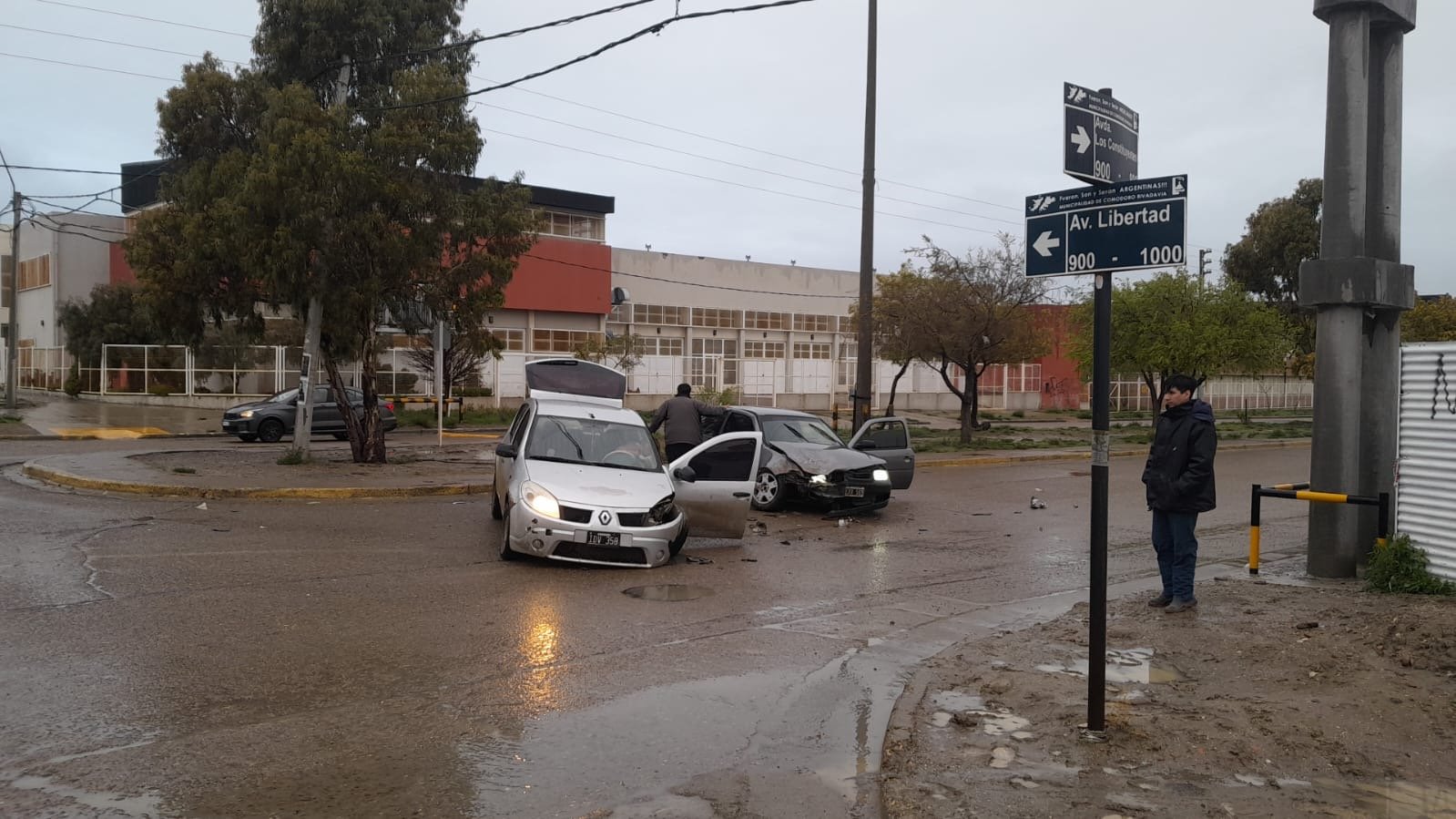 Accidente de tránsito en Constituyentes y Libertador: no hubo heridos de gravedad