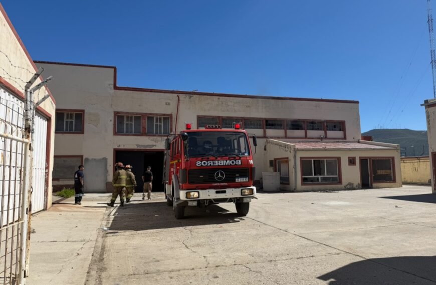 Principio de incendio en el ex edificio de…