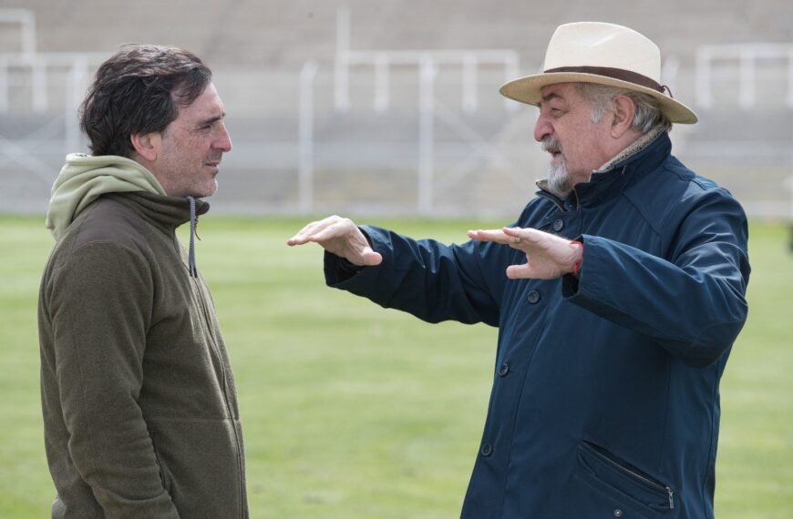 Othar supervisó las tareas de reacondicionamiento en el Estadio Municipal