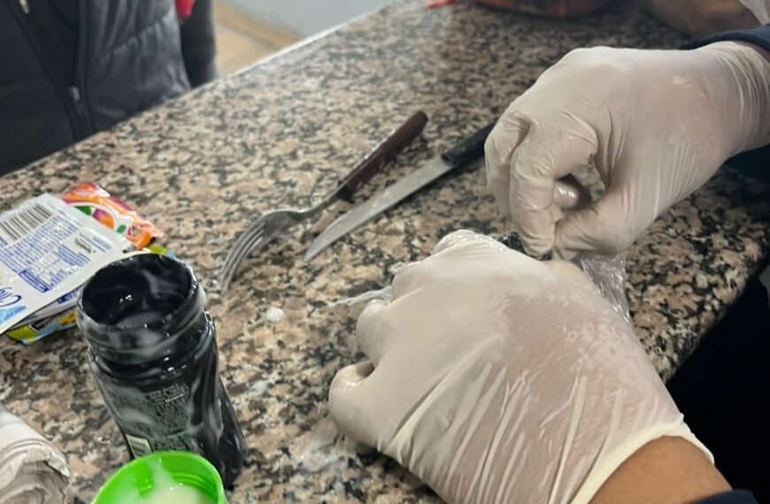 Intentó ingresar a la comisaría con cannabis oculto&hellip;