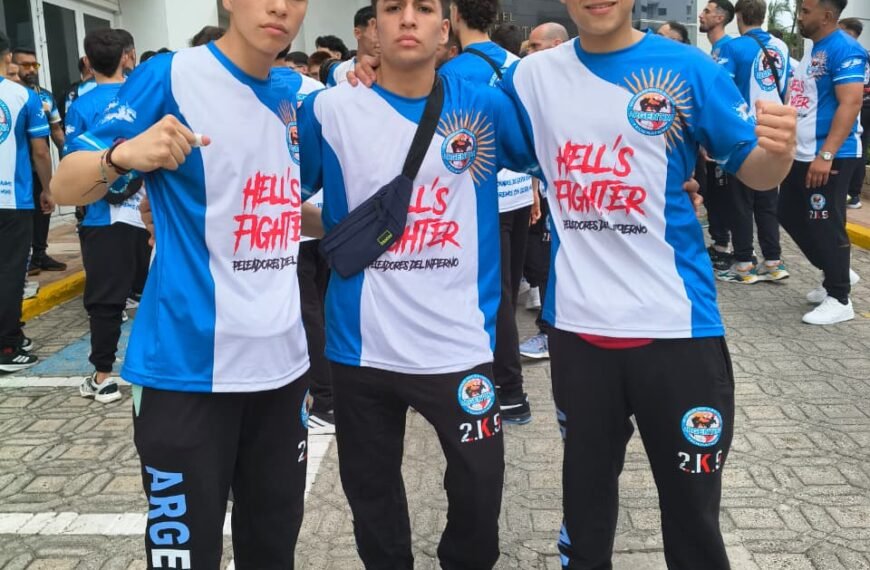 El Team Balboa inicia su sueño mundialista en Colombia con tres representantes comodorenses