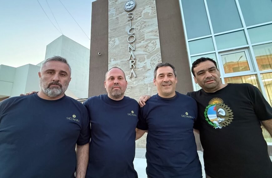 Luque visitó SICONARA en Rawson: “La pesca tiene…