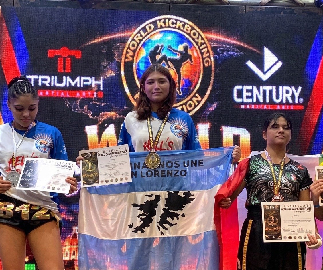 El Team Mellado logró 11 títulos en el Mundial WKF