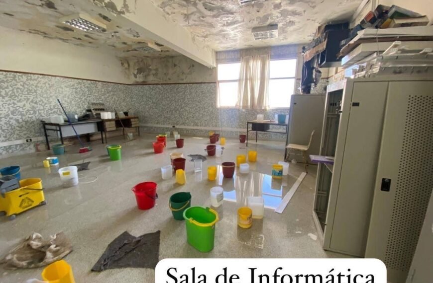 Preocupación por el estado edilicio de la escuela 757 y reclaman respuestas