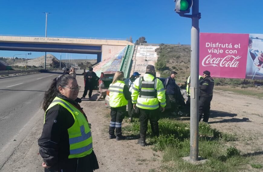 Choque entre dos vehículos sobre Ruta 3: no…