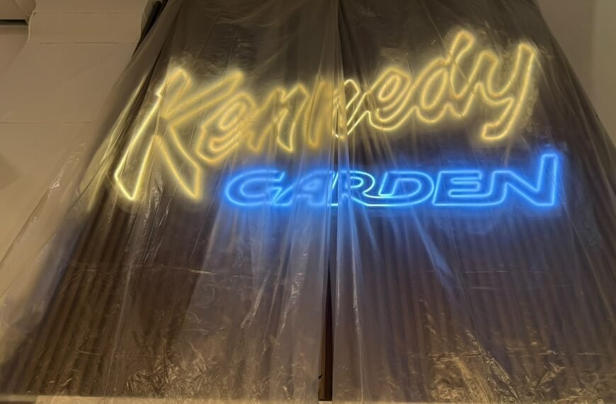 El histórico café Kennedy Garden reabre sus puertas…