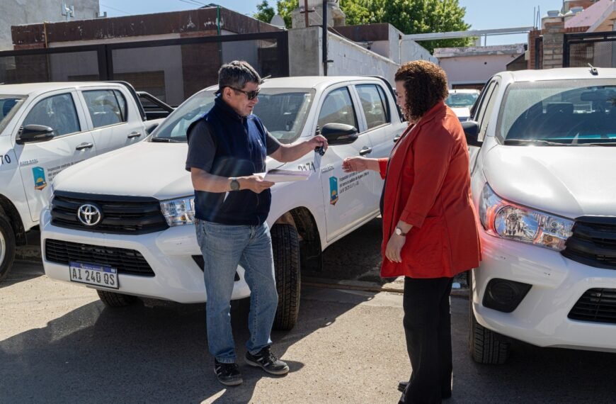 El Municipio incorporó tres camionetas cero kilómetro para&hellip;