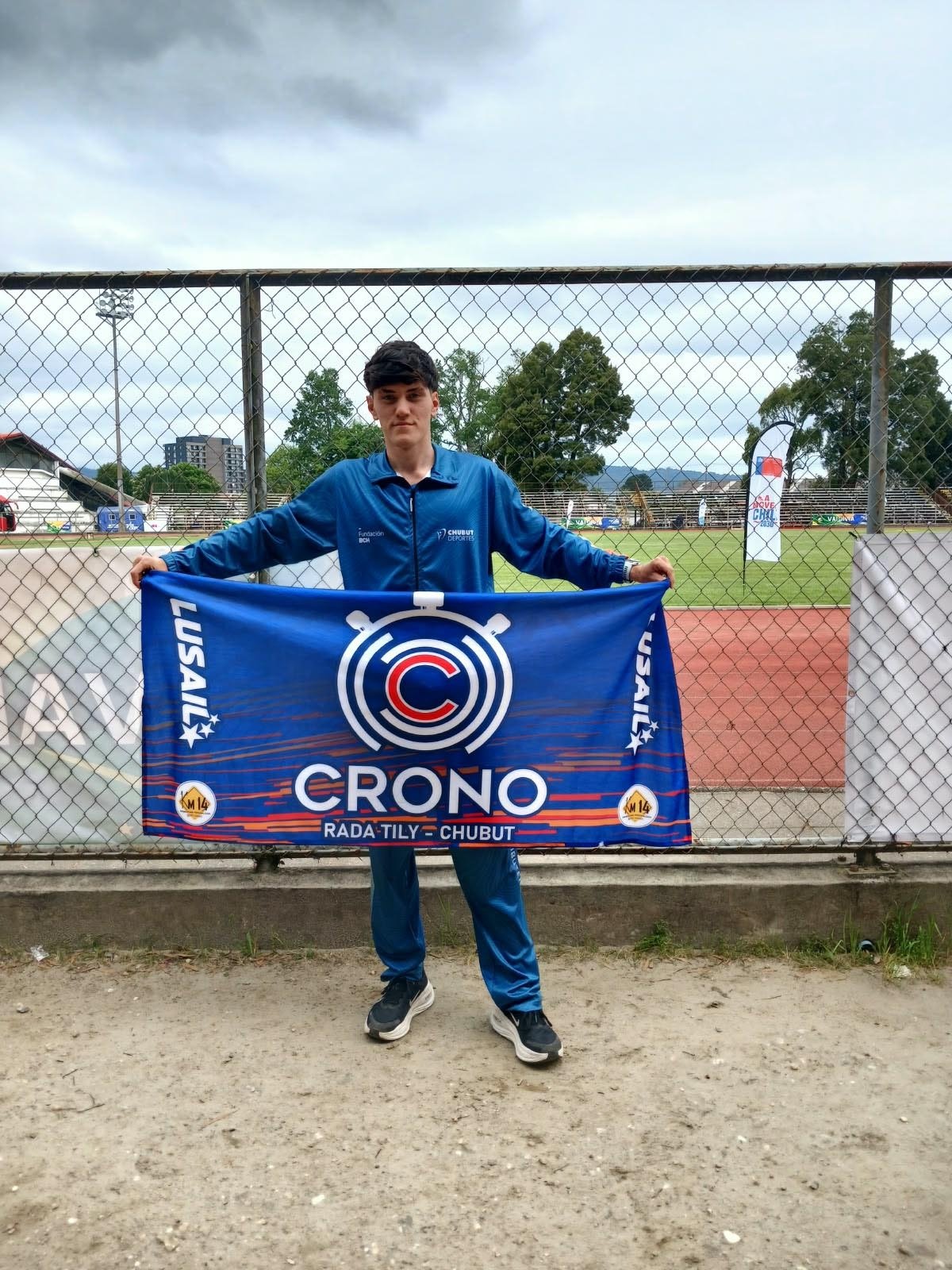 Atletismo: Brillante podio de Valentino Bonelli en Araucanía