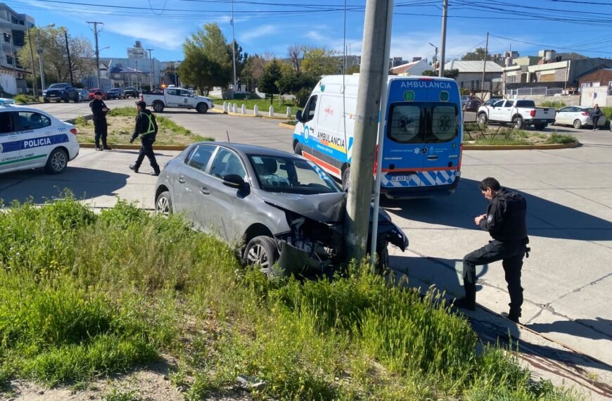 Perdió el control de su auto, chocó contra&hellip;