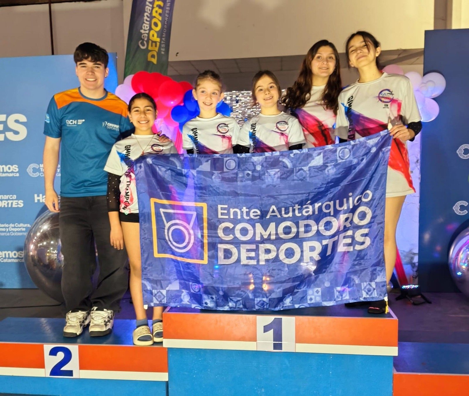 La Escuela Municipal de Gimnasia de Trampolín logró podios en el Nacional en Catamarca