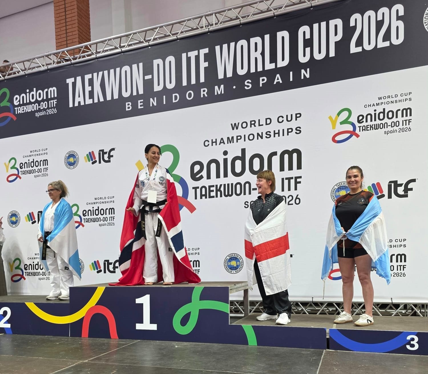 Marcela Huaiquil se subió al podio en la Copa del Mundo ITF de España con dos medallas de bronce