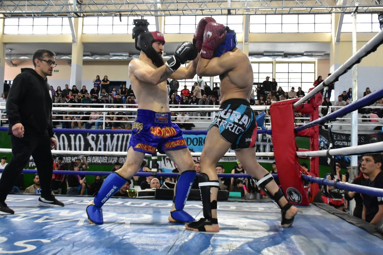 El Gimnasio Municipal Nº1 recibirá a unos 70 competidores de kick boxing en el festival Uniendo el Sur II