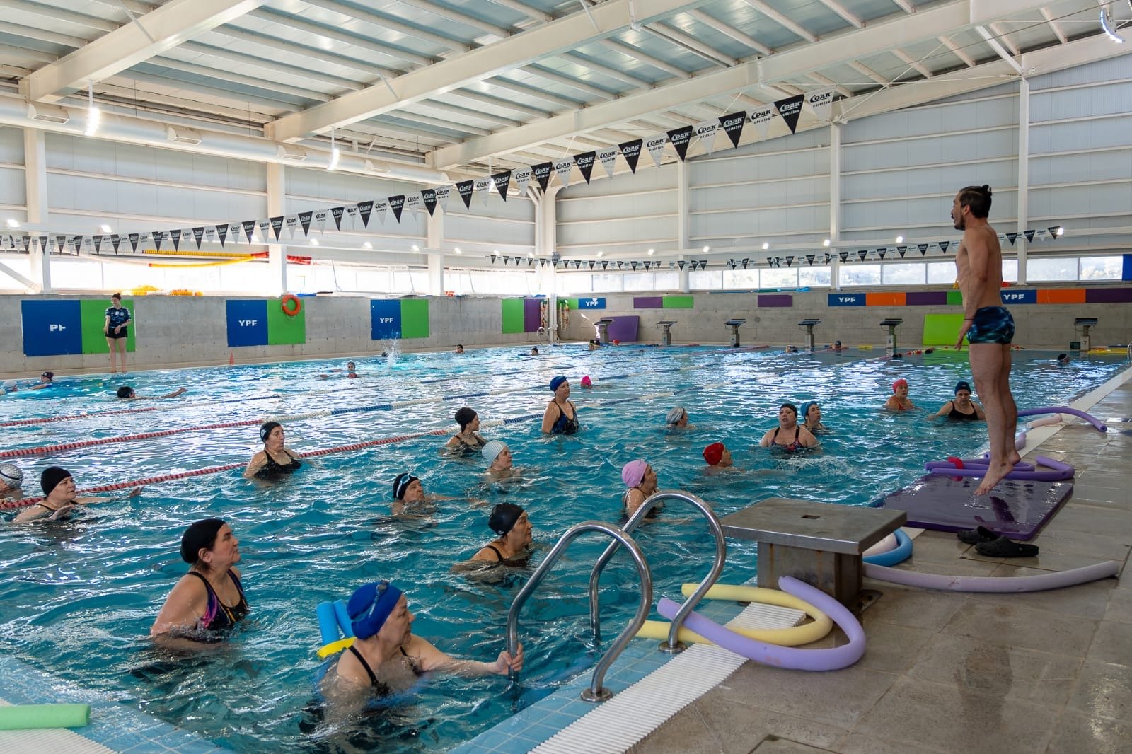 El Natatorio Municipal cumple 5 años impulsando la natación y la salud en la zona sur de Comodoro